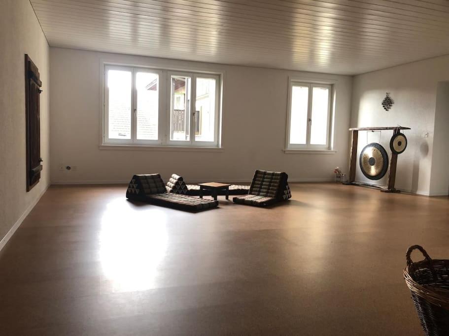 Wohnung In Burgdorf Beim Schloss Exterior foto