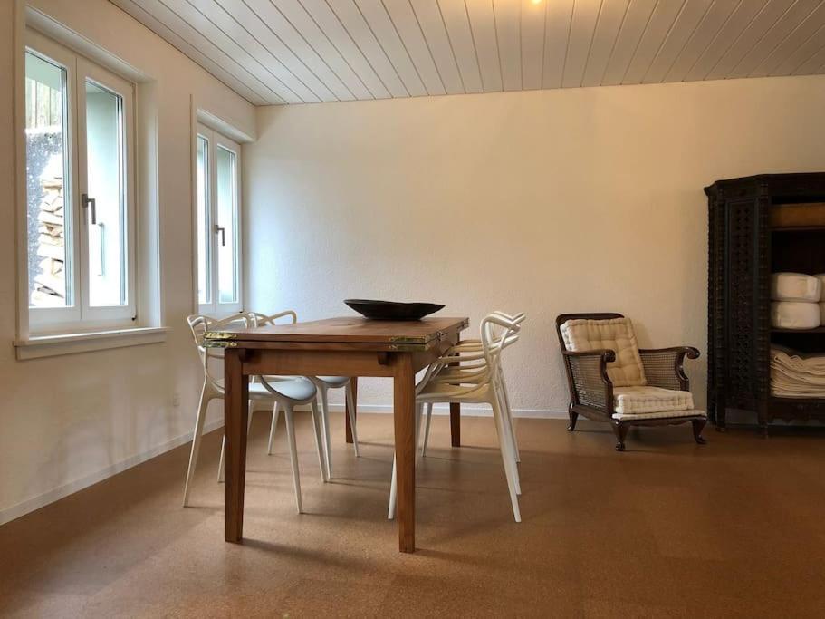 Wohnung In Burgdorf Beim Schloss Exterior foto